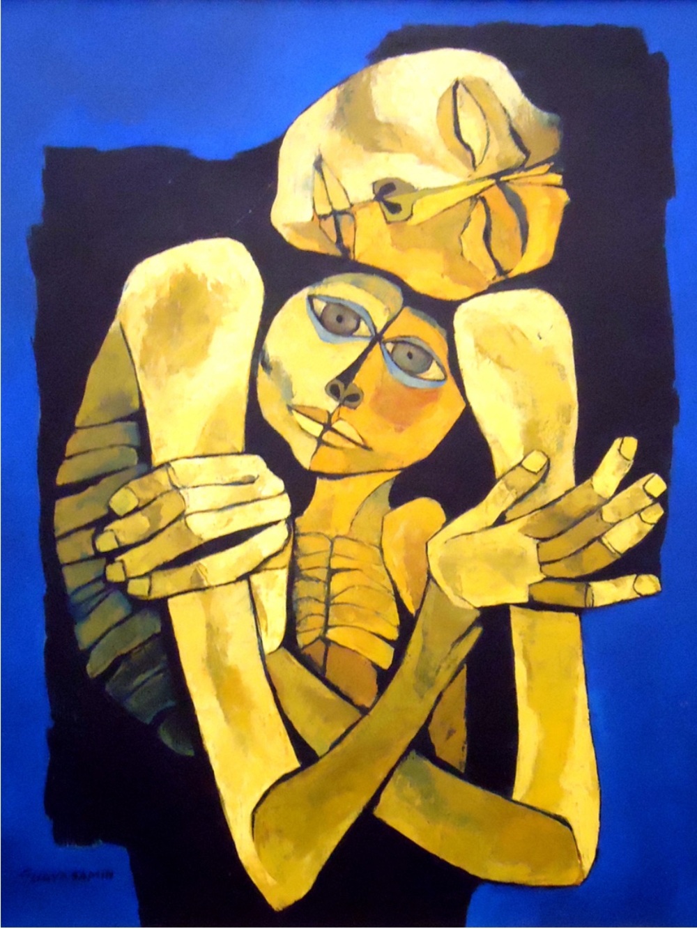 Ternura, 1989 Guayasamin Fine Art Print